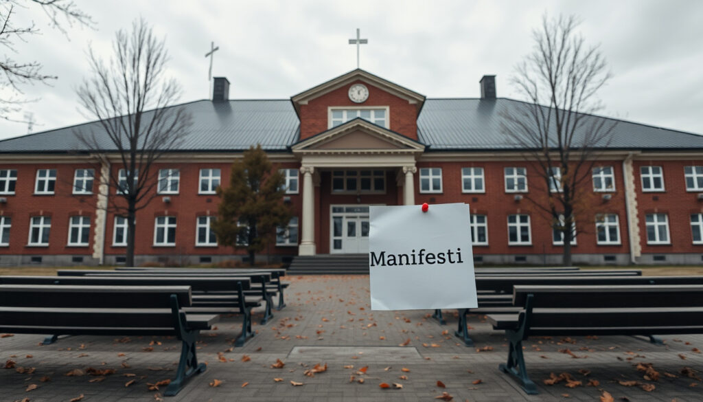 Vähäjärven koulun manifesti – tapahtumat, tekijä ja seuraukset