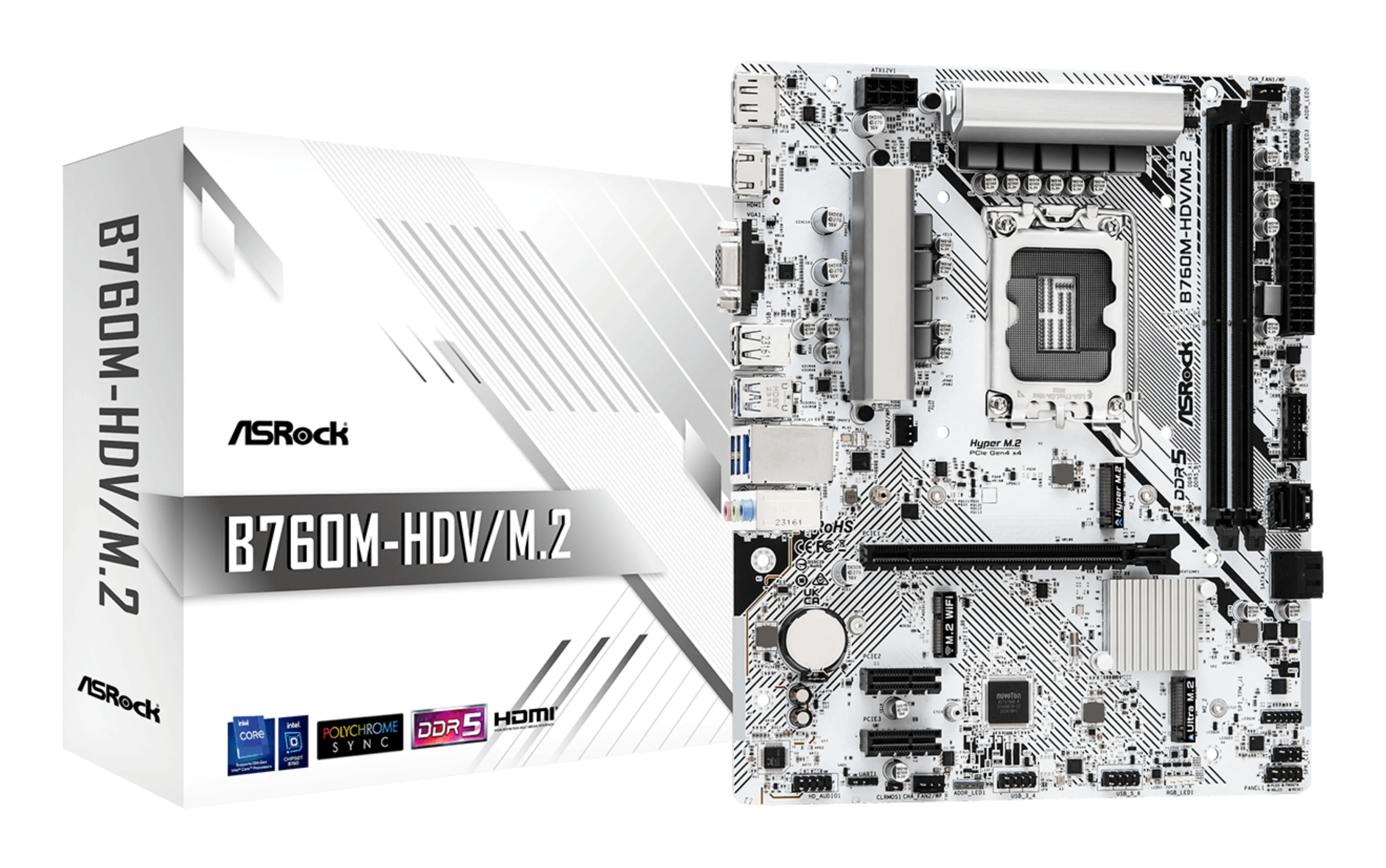 ASRock B760M-H/M.2 DDR5