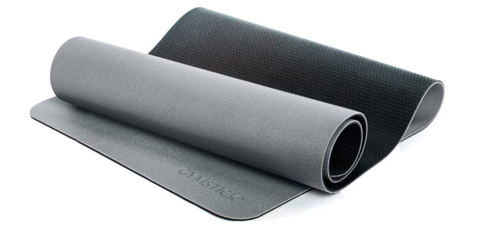Gymstick Pro Joogamatto - Harmaa/musta