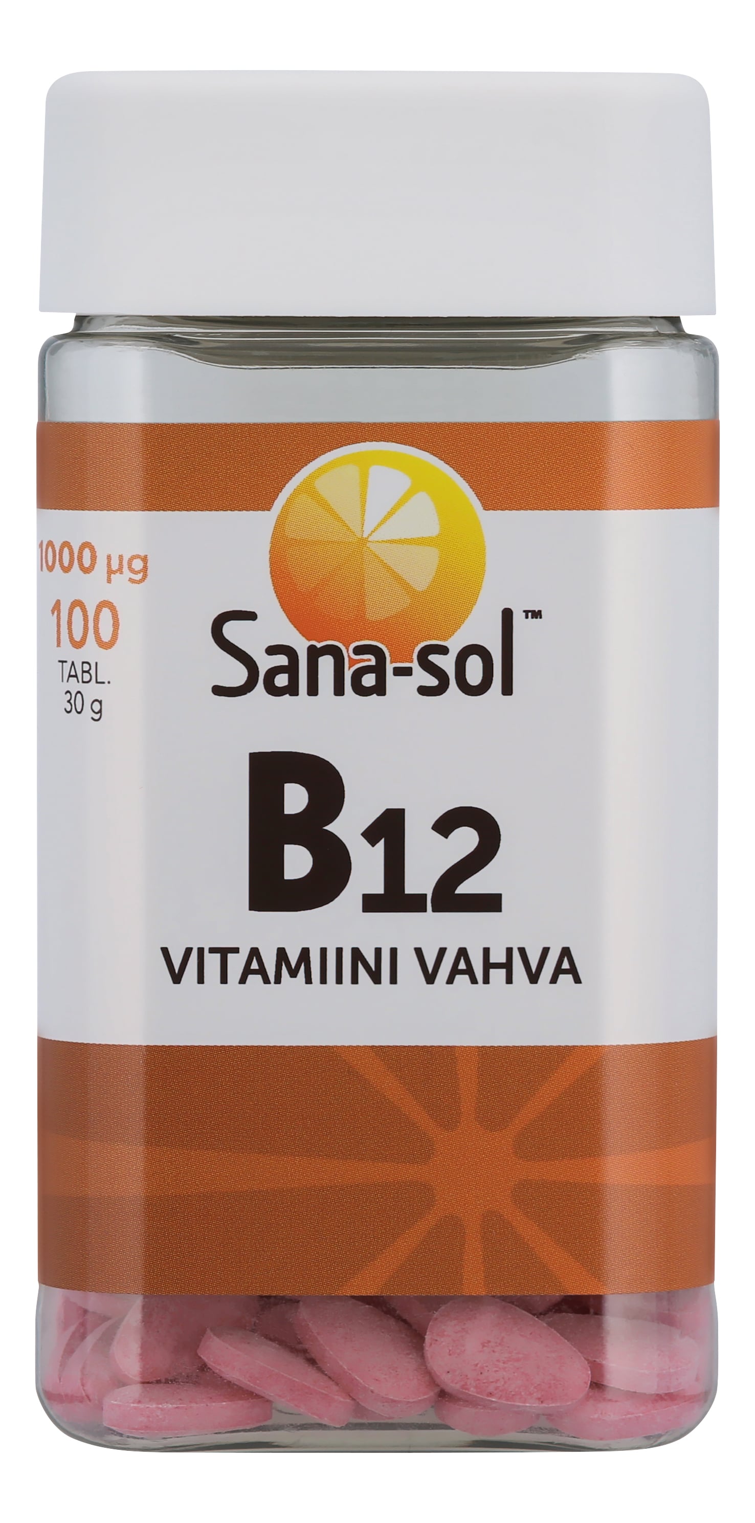 Sana-sol B12-vitamiini 1000µg
